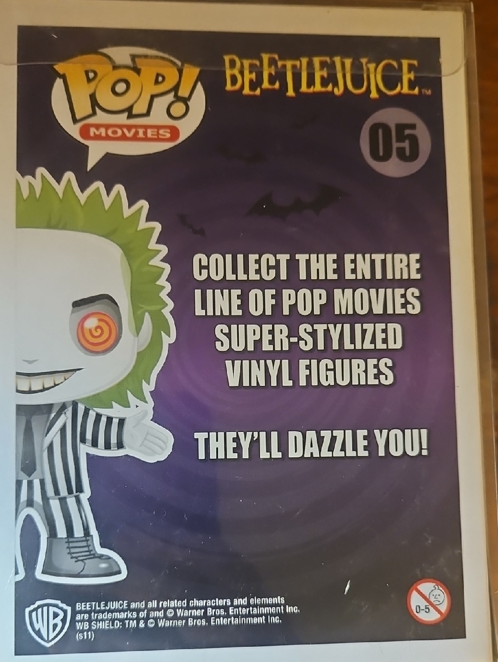 Beetlejuice Funko Pop Vinyl Figure - Picture 4 of 5